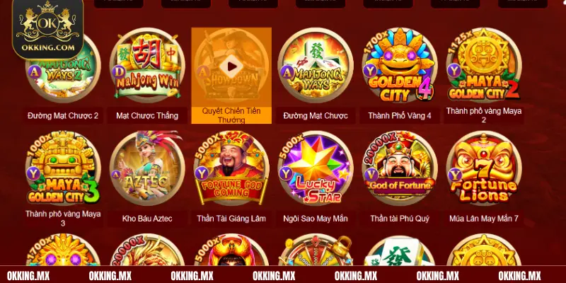 Giới thiệu về OKKING những sản phẩm cá cược