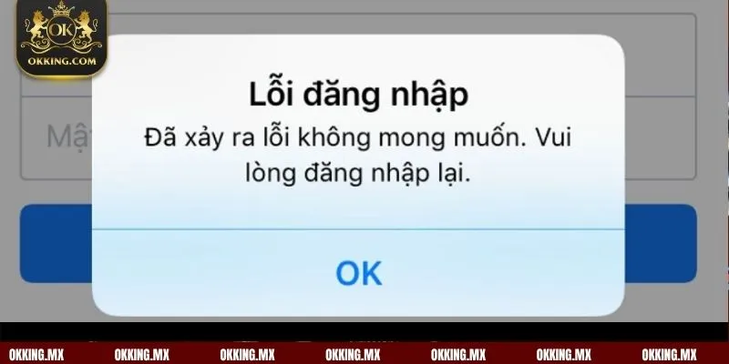 Hướng dẫn hội viên cách khắc phục lỗi truy cập OKKing hiệu quả